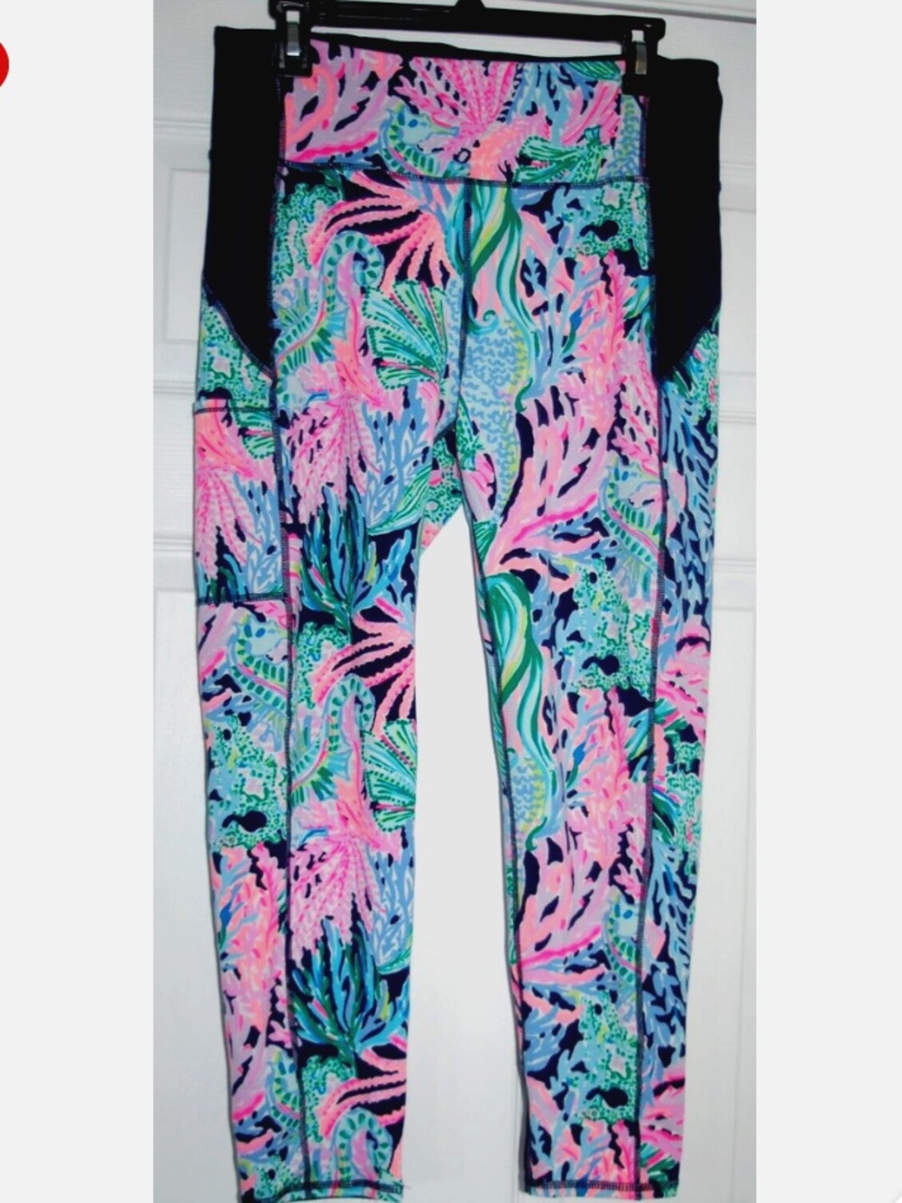 NWT Lilly Pulitzer women’s Print Leggings - Pink, Teal, Blue